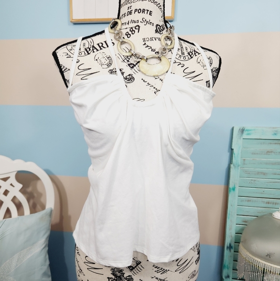 NWT Future Collective Plus Size Strappy Knit Halter Top - Picture 4 of 10